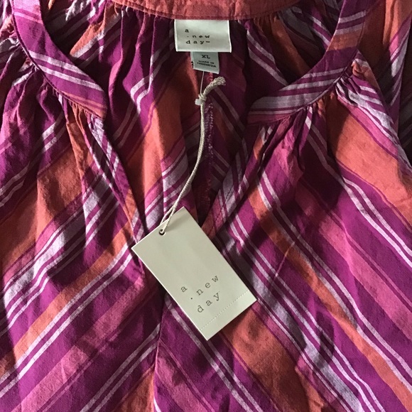 💕NWT A NEW DAY COTTON MIDI DRESS - Picture 3 of 7